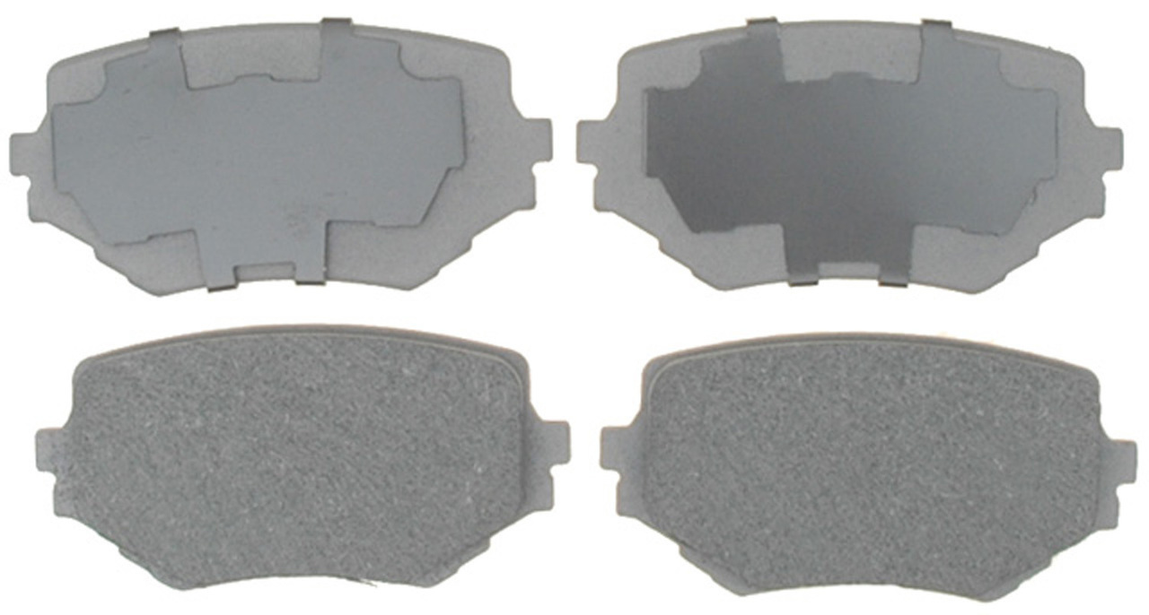 ACDelco 17D680 Professional Organic Front Disc Brake Pad Set 