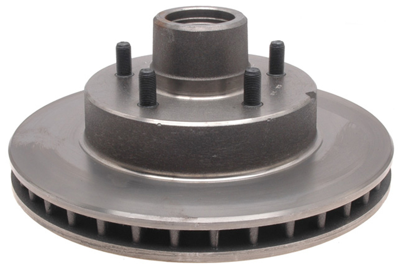 ACDelco 18A31A Advantage Non-Coated Front Disc Brake Rotor and Hub Assembly