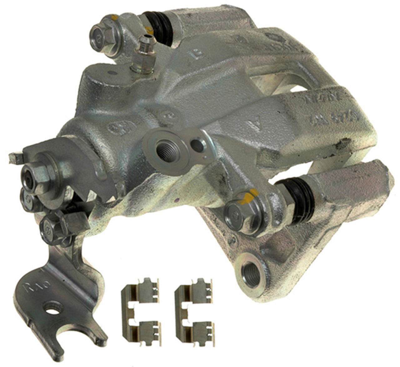 Friction Ready Non-Coated ACDelco Professional 18FR1843 Front Driver Side Disc Brake Caliper Assembly Remanufactured 