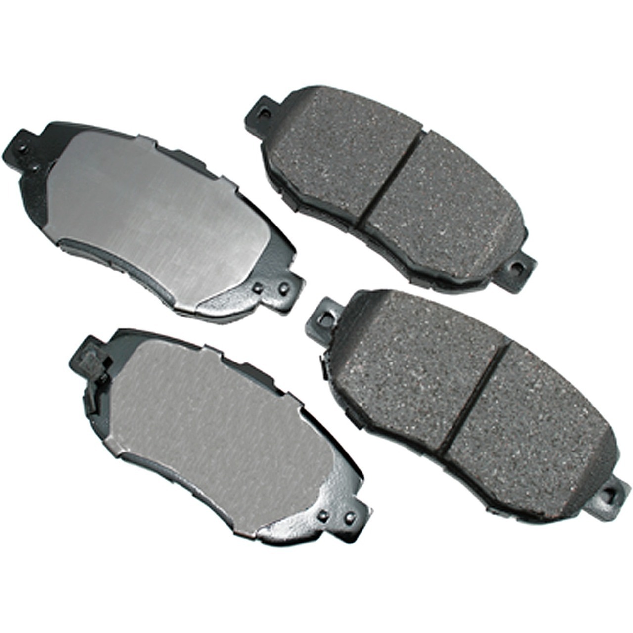 + Hardware Kit LOW DUST 105.05710 FRONT SET Posi Quiet Ceramic Brake Disc Pads