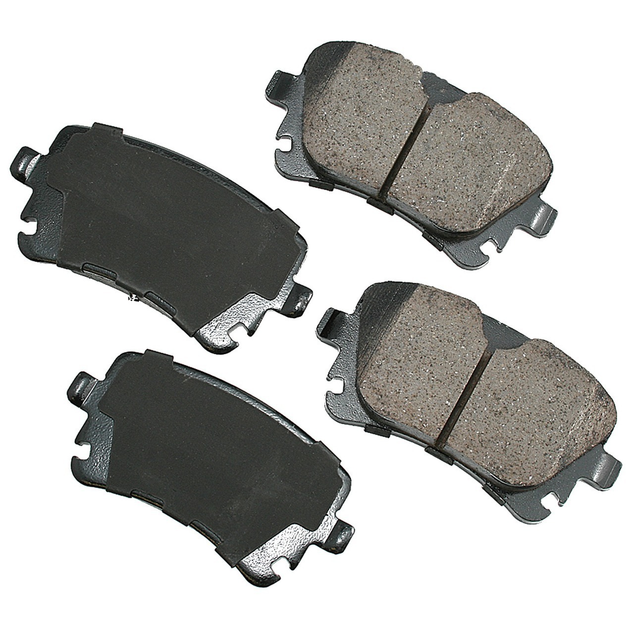 Disc Brake Pad Set-Stop Semi-Metallic Brake Pad Rear Bendix SBM1386