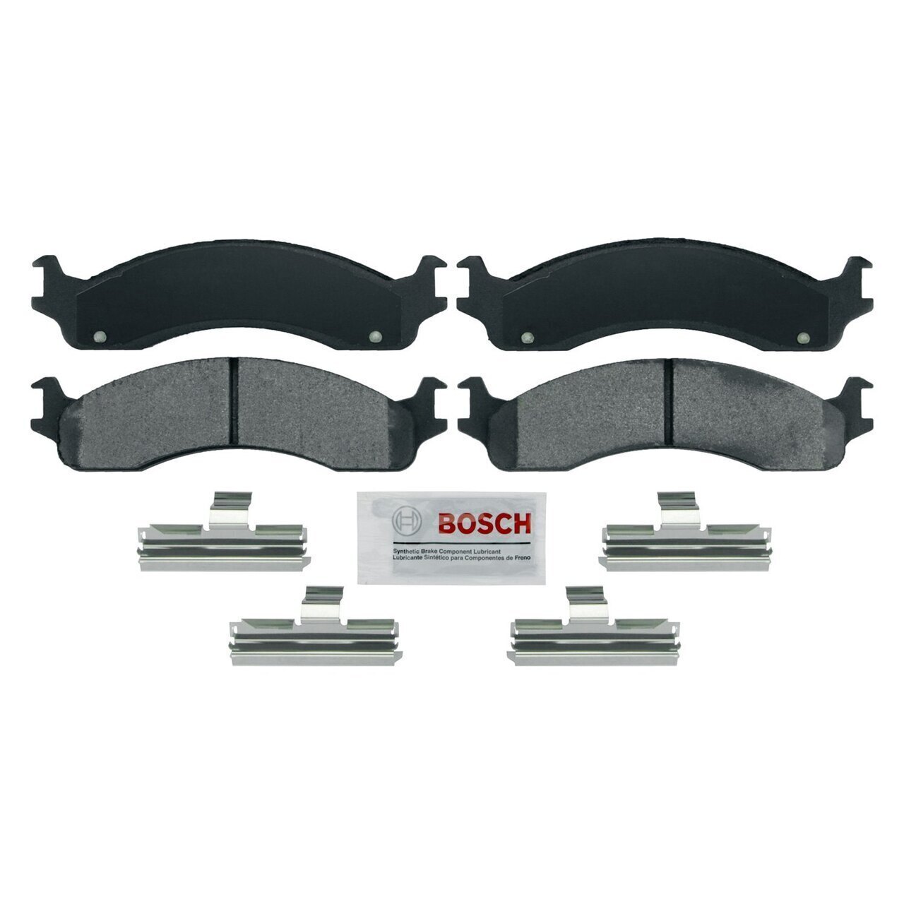 Bosch BP655A QuietCast Premium Semi-Metallic Front Disc Brake Pad Set 