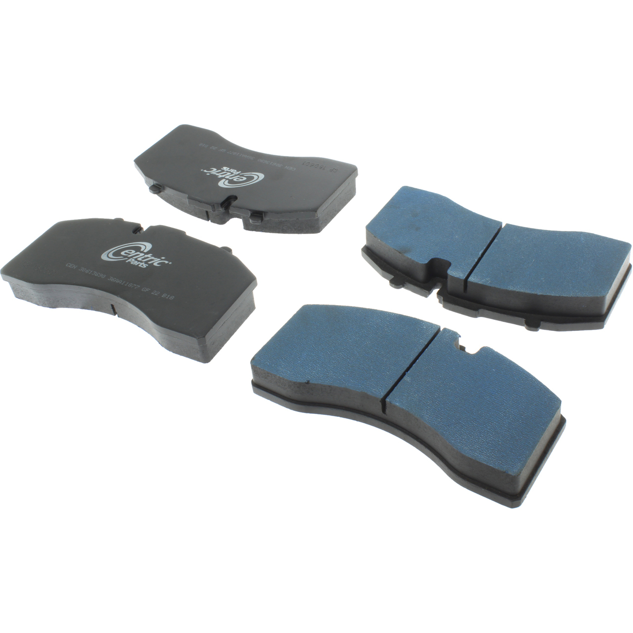 Disc Brake Pad Set-C-TEK Metallic Brake Pads Front,Rear Centric 102.07861
