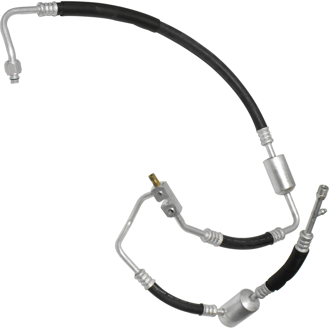 Replacement Air Conditioner A/C Manifold Hose Assembly Compatible with Ford 