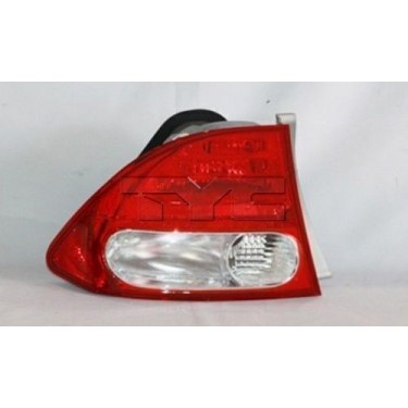 TYC 11-6165-91 Honda Civic Passenger Side Replacement Tail Light Assembly 